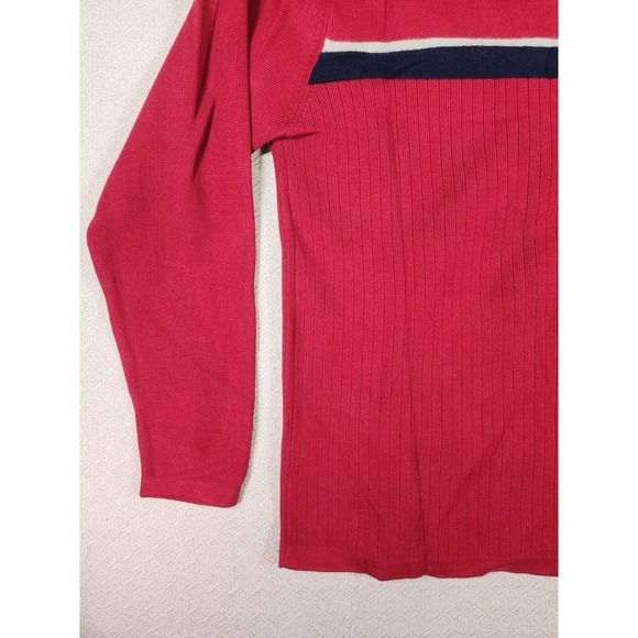 BKE Buckle Sweater Mens Small S Pullover Sweatshirt Crew Neck Red Cotton NWOT 2 - Picture 12 of 12